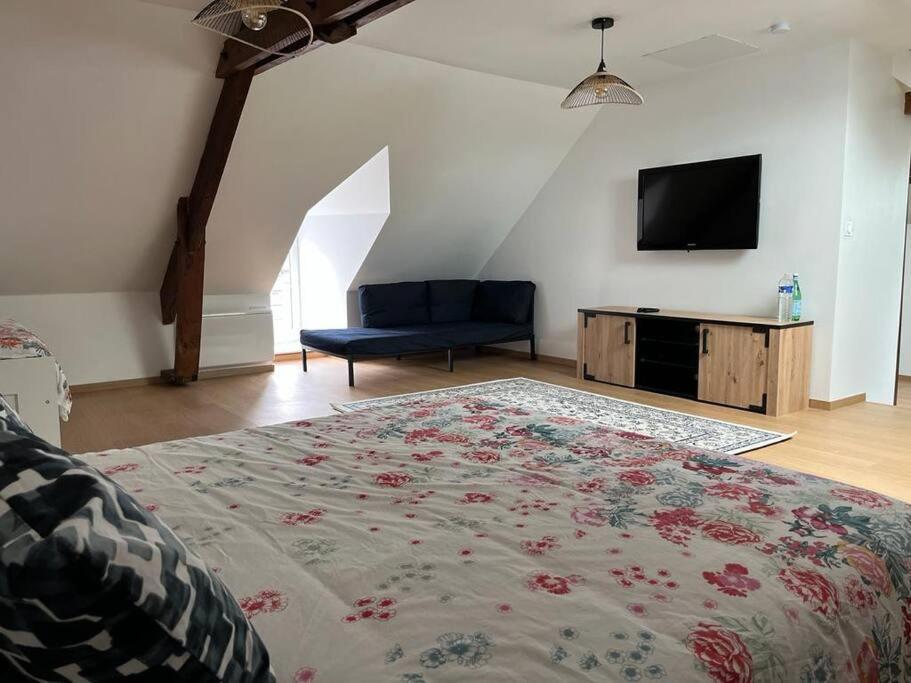 La Maison Des Amis En Normandie Pontfarcy Exteriör bild